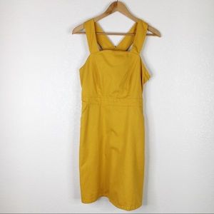 Universal Thread Golden Yellow Jumper Dress
